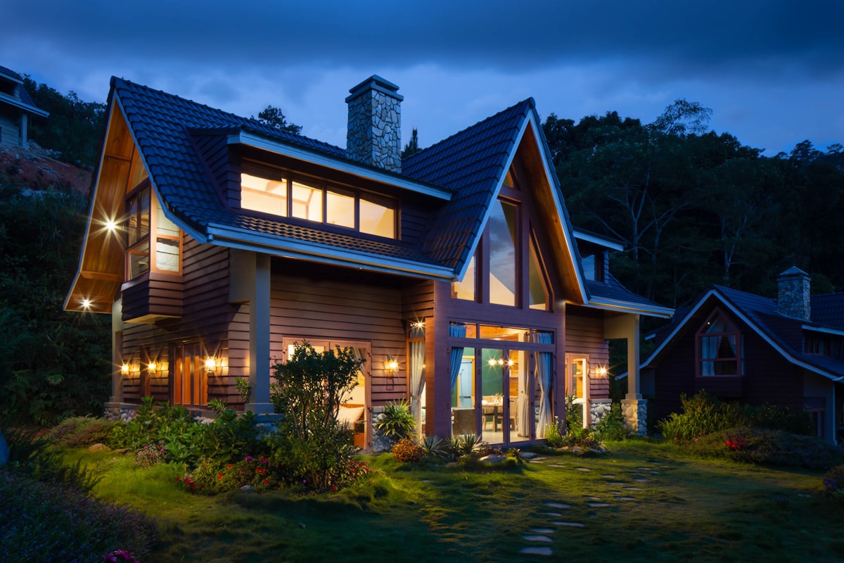 Beautiful home exterior